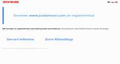 Desktop Screenshot of justament.com